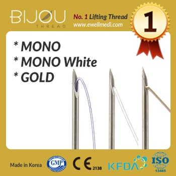 PDO Thread BIJOU Mono_ Mono White_ Gold